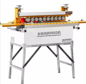 Mini Automatic PVC Edge Bander for MDF Panel Furniture Wood Corner <b>Trimming</b> Edge Bander - Product Image 1