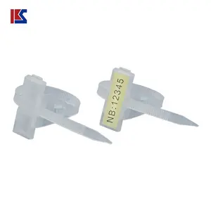 Nylon Cable Tie with Marking Tag Easy marker Plastic Cable Ties tag labels Cable Tag self-locking Security Marker Tie