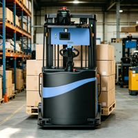 Chariot élévateur CPD1.5T Amr, chariot élévateur AGV, chariot élévateur autonome à laser SLAM de 1,5 tonne pour allées étroites, transpalette pour entrepôt compact