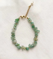 Pulsera de Cristal de Cuarzo Natural Curativa en Colores de Moda al por Mayor, Joyería Artificial para Mujer