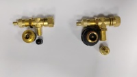 Valve à triple sortie en laiton PORCSI 8V1 12V1 18Bar 433MHz pour la conversion de pneus de BUS, camion, remorque, OTR, voiture TPMS