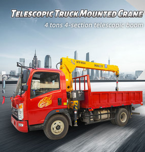 HAOY-Grúa de camión cargador telescópico <span class=keywords><strong>autocargable</strong></span> con manipulador de radiocontrol de 4 toneladas, rodamiento de componente central - Product Image 4
