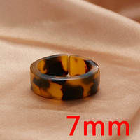 Usine en gros Esthétique Acétate Coloré Résine Acrylique Lucite Épais Ouvert Anneaux Ronds Pour Femmes Filles Bijoux Accessoire Cadeaux