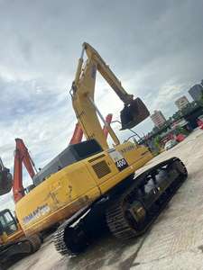 Komatsu รถขุดมือสอง40ton Pc400-8ขุดตีนตะขาบตีนตะขาบยางรถขุดฟาร์มพร้อมถังระบบไฮดรอลิก CE - Product Image 2