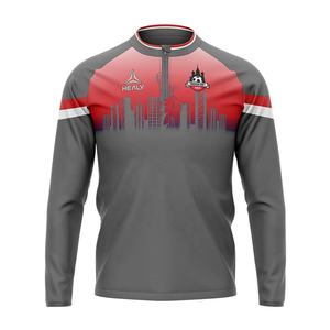 Slim Fit Langarm Maßgeschneiderte Sublimierte Fußball-Trainingsjacke im Neuesten Design für Herren - Product Image 2