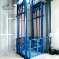 Ascenseur vertical de fret pour le transport de marchandises en entrepôt et convoyeurs verticaux réciproques pour machines