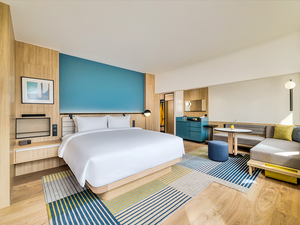 ชุดเฟอร์นิเจอร์ห้องนอน<span class=keywords><strong>โรงแรม</strong></span>หรู โครงการโรงแรม ออกแบบตามสั่ง สไตล์โมเดิร์น ระดับ 5 ดาว ชุดห้องพักครบครัน ผู้ผลิตจากจีน - Product Image 3