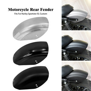 Guardabarros Trasero de Acero para Motocicleta, Compatible con Harley Sportster XL 883 1200 48 <span class=keywords><strong>72</strong></span> Cafe Racer Bobber - Product Image 6