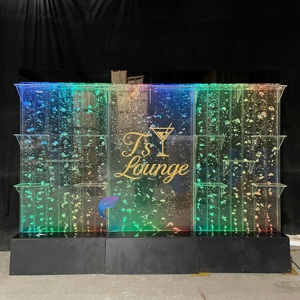 Sensory room <b>decoration</b> bedroom living room <b>decoration</b> led water bubble pillar columns waterfall - Product Image 1