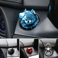 Tombol Start Mobil Satu Sentuhan Dekorasi Bulldog Penutup Tombol Start Stop Mesin Mobil Tombol Pengapian General Motors