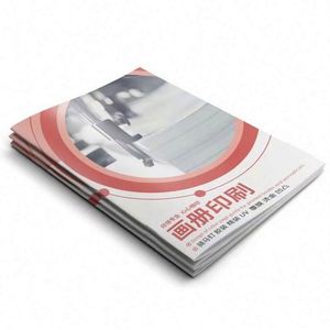 Factory Custom Brouchures Book Printing Service Paperback Soft Cover Magazine Book Printing - Product Image 1