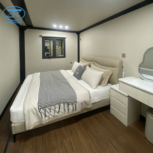 Moderno minimalista 20ft espandibile casa del contenitore prefabbricato in acciaio Mobile ufficio/negozio/appartamento/Hotel/capsula per pannello Sandwich - Product Image 4