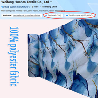 Rollen-/Ballenverpackung Stoff 100% Polyester Mikrofaser Dispersionsdruck Heimtextilien Bettwäsche Bettlaken Stoff