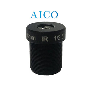 8.0mm 3MP F1.8 1/2.5인치 <span class=keywords><strong>8mm</strong></span> HFOV FOV 40도 M12 나사 피치 0.5mm 0.5s 마운트 고정형 CCTV 카메라 보드 렌즈 - Product Image 1