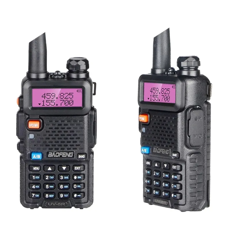 Best Selling Baofeng UV-5R Dual-Band VHF UHF Two Way Radio Original Hot BF-UV5R Walkie Talkie 5W Long Distance Talk Range 3-5KM