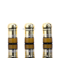 En gros Logo Personnalisé Fantaisie Verre 1ml 2ml 3ml Arabe Attar Cristal Huile De Parfum Bouteilles En Verre pour Huile OUD