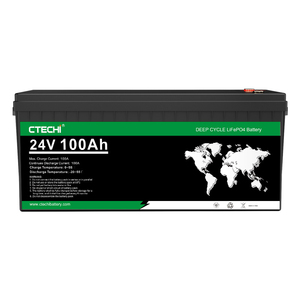 8000 chu kỳ M8 thiết bị đầu cuối <span class=keywords><strong>Lithium</strong></span> <span class=keywords><strong>Ion</strong></span> 18650 pin năng lượng mặt trời Pin 24V LiFePO4 100Ah - Product Image 5