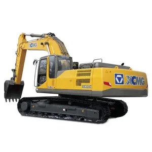 High performance XCM G XE335C 33 ton 1.4m3 bucket swamp buggy crawler excavator for sale