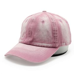 Gorra de Béisbol Vintage Tie-Dye Lavada Sin Estructura, Nuevo Estilo, Bordada, Tipo Golf Dad Hat - Product Image 5