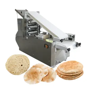 Machine automatique économique de fabrication de pizza, à base de pâte à pain, raboteuse, appareil de cuisson