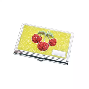 新款时尚产品闪光可爱装饰女性卡护理铝名片夹 - Product Image 5