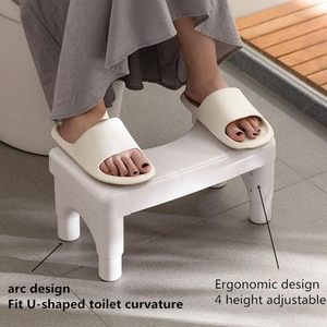 Assembled Design Squatting Toilet <b>Stool</b> - Ergonomic Plastic Potty Step <b>Stool</b> <b>for</b> <b>Bathroom</b> Health and Posture - Product Image 4