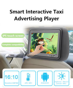 Toptan düşük fiyat reklam ekranı 10.1 ''Android 4G WiFi HD koltuk başlıkları monitör yolcu vücut sensörü dokunmatik <span class=keywords><strong>Tv</strong></span> taksi araba için - Product Image 2