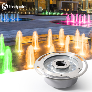 12V RGB 24V đài phun nước Đèn Ngoài Trời âm nhạc IP68 chìm dưới nước <span class=keywords><strong>LED</strong></span> Đài phun nước vòng ánh sáng - Product Image 1