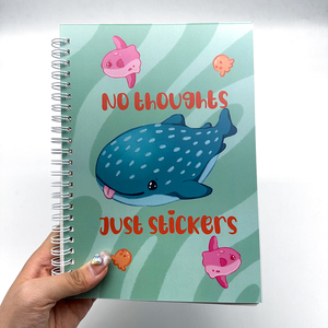 Tùy chỉnh chất lượng cao Kawaii thiết kế sổ lưu niệm tái sử dụng Sticker phát hành cuốn sách giấy - Product Image 3
