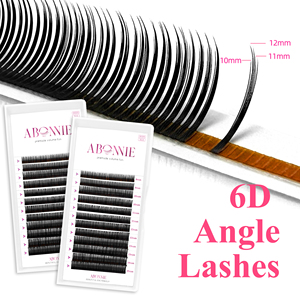 Extensions de <span class=keywords><strong>cils</strong></span> coréennes Abonnie PBT 5D 6D, bouquets de <span class=keywords><strong>cils</strong></span> en forme de fleur, extensions de <span class=keywords><strong>cils</strong></span> faciles à poser - Product Image 6