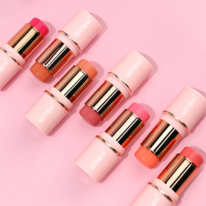 Custom Vegan 11 colores Pink Cream Blusher 7,1G Multi Stick Lip Cheek Tint Private Label Makeup <span class=keywords><strong>Rubor</strong></span> Highlighter Blush Stick - Product Image 2