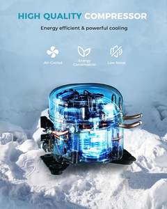 EUHOMY-Refrigerador de <span class=keywords><strong>vino</strong></span> de <span class=keywords><strong>12</strong></span> pulgadas con logotipo personalizado, 18 botellas, integrado o independiente, venta al por mayor - Product Image 3