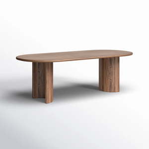 Durable Solid Wood Dining <b>Table</b> Modern Design Wooden Dining <b>Table</b> for Home Kitchen Dining Room Restaurant Furniture - Product Image 2