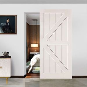 Porte intérieure invisible en bois insonorisée multicouche, à installation facile, design ingénieux, pour l'ameublement de la maison - Product Image 2