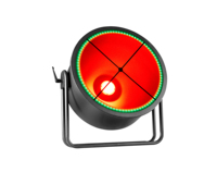 Projecteur de scène rétro LED RGBALC 600W, étanche IP54, avec effet Aura et anneau, contrôle DMX512, CRI élevé 92, utilisation extérieure