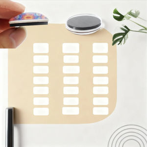 FQ villes du monde Pot en polyrésine aimants transparents 50mm Souvenir Pvc calendrier fournitures londres dinosaure réfrigérateur aimant - Product Image 3