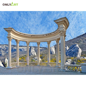 Columnas Decorativas para Casa al Aire Libre, Columnas de Mármol Blanco, Precios, <span class=keywords><strong>Columna</strong></span> <span class=keywords><strong>Romana</strong></span> - Product Image 5
