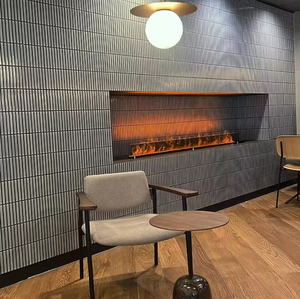 <span class=keywords><strong>Cheminée</strong></span> électrique atomisante 3D Tonya pour décoration intérieure commerciale, anti-chauffe à sec, <span class=keywords><strong>cheminée</strong></span> intelligente intégrée - Product Image 6