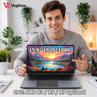 Ordinateur portable de jeu et de bureau OEM d'usine série VX15 15,6 pouces AMD Ryzen R3/R5/R7 3200U 3500U 5700U Windows 11