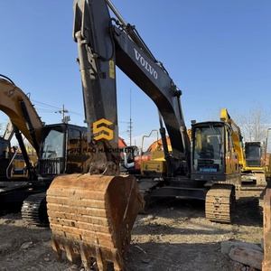 Excavatrice sur chenilles d'occasion de 25 tonnes pour grands projets de construction, état neuf, moteur Volvo, comprenant pompe, boîte de vitesses, PLC - Product Image 1
