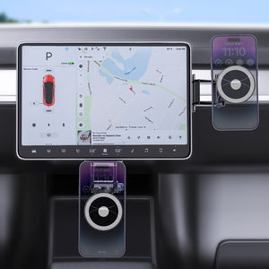 Support de téléphone portable universel pour voiture Support de téléphone portable magnétique pour voiture Utilisation pour écran Fit Tesla Model 3 Model Y - Product Image 1