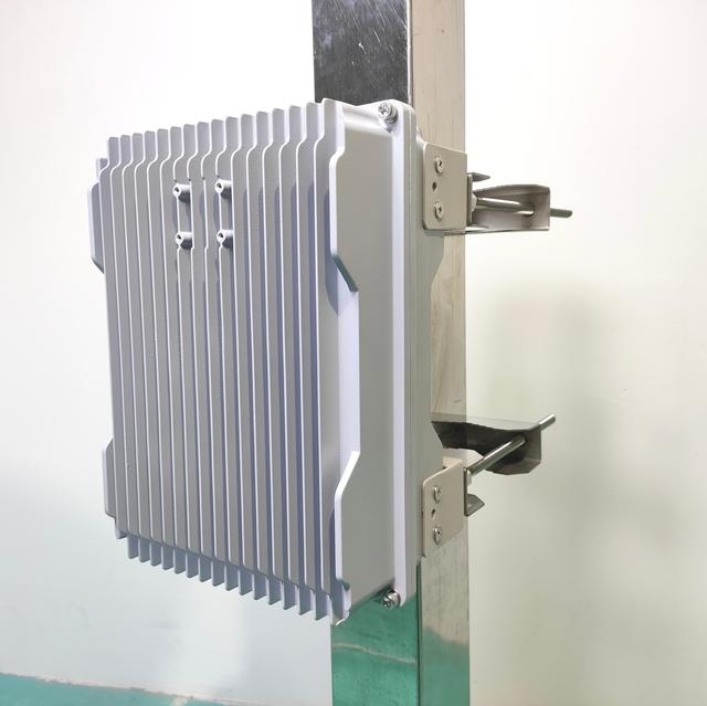 IP67 Solar Battery Heatsink Monoblock Amplifier Die Cast Aluminum Enclosure Distribution Box Outdoor Use Electronics Instrument
