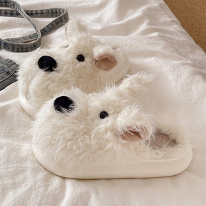 Algodón de mujer para invierno, interior, uso doméstico, felpa, cálido, antideslizante, transpirable, cómodo, lindo, para cubrir la cabeza, microfibra - Product Image 6