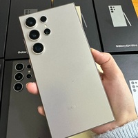 Versión Global Original S24 Ultra Usado Grado A+ 12GB RAM Pantalla de 6.8" Teléfono Móvil 5G con Accesorios Originales y Caja a Color