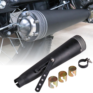 Silenciador de escape de motocicleta silenciado de alta eficiencia clásica, accesorios de motocicleta profundamente - Product Image 1