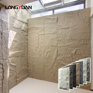 Mẫu miễn phí linh hoạt Polyurethane / PU Đá Nhân Tạo Giả Văn hóa đá tường Bảng điều khiển Bảng ốp - Product Image 5