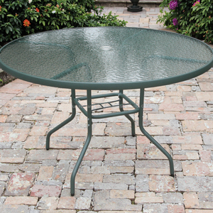 Leisure Outdoor Furniture Modern Style <b>Garden</b> <b>Set</b> Steel Tea Coffee Dining Table & 4 Chairs for Parks & Exteriors - Product Image 5
