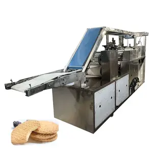 Máquina automática para hacer galletas saladas, máquina para hacer galletas duras de forma cuadrada - Product Image 1