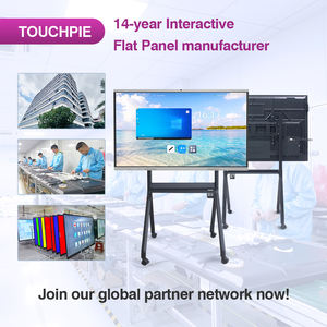 Tableau blanc interactif intelligent de 65 à 110 pouces, <span class=keywords><strong>écran</strong></span> intelligent de 75 pouces avec double système d'exploitation pour l'éducation, la formation et les conférences, fabriqué en usine depuis 14 ans - Product Image 5