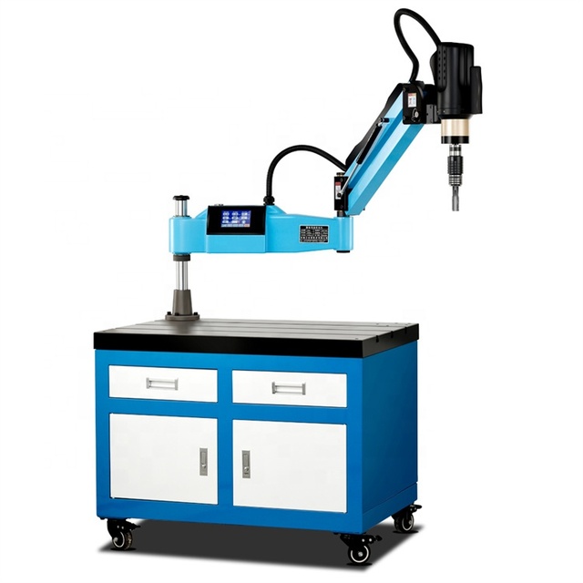 M3-M12 CNC Pillar Drilling Machine with Flexible Robot Arm Servo Motor and Touch Screen